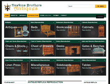 Tablet Screenshot of hawkinsbrothersantiques.com